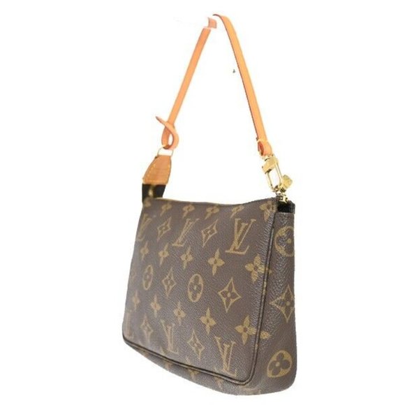 LOUIS VUITTON Pochette Accessoires Hand Bag Monogram Leather BN M51980 84FA278 - Picture 16 of 16